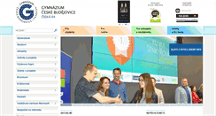 Desktop Screenshot of gymceska.cz
